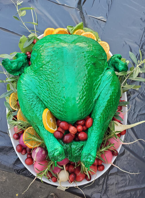 Gag Turkey for Buzzfeed commercial